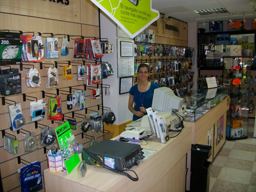 Vista general de la tienda