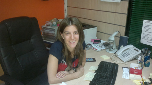 Mª Angeles Muñiz, Administradora